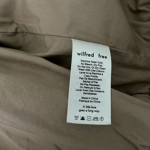 ARITZIA Wilfred Free The Teddy Sherpa Jacket, Size XXSMALL. - Picture 6 of 7